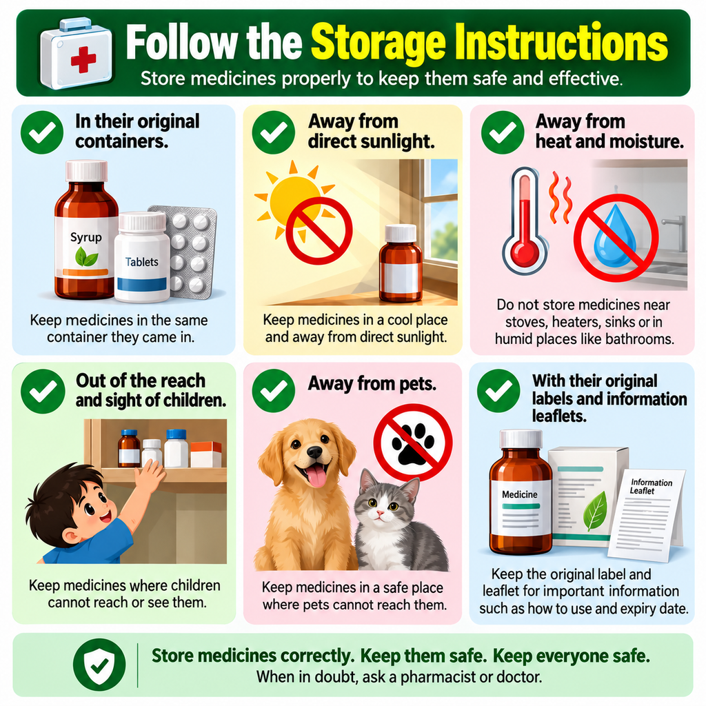 Storage Instructions 