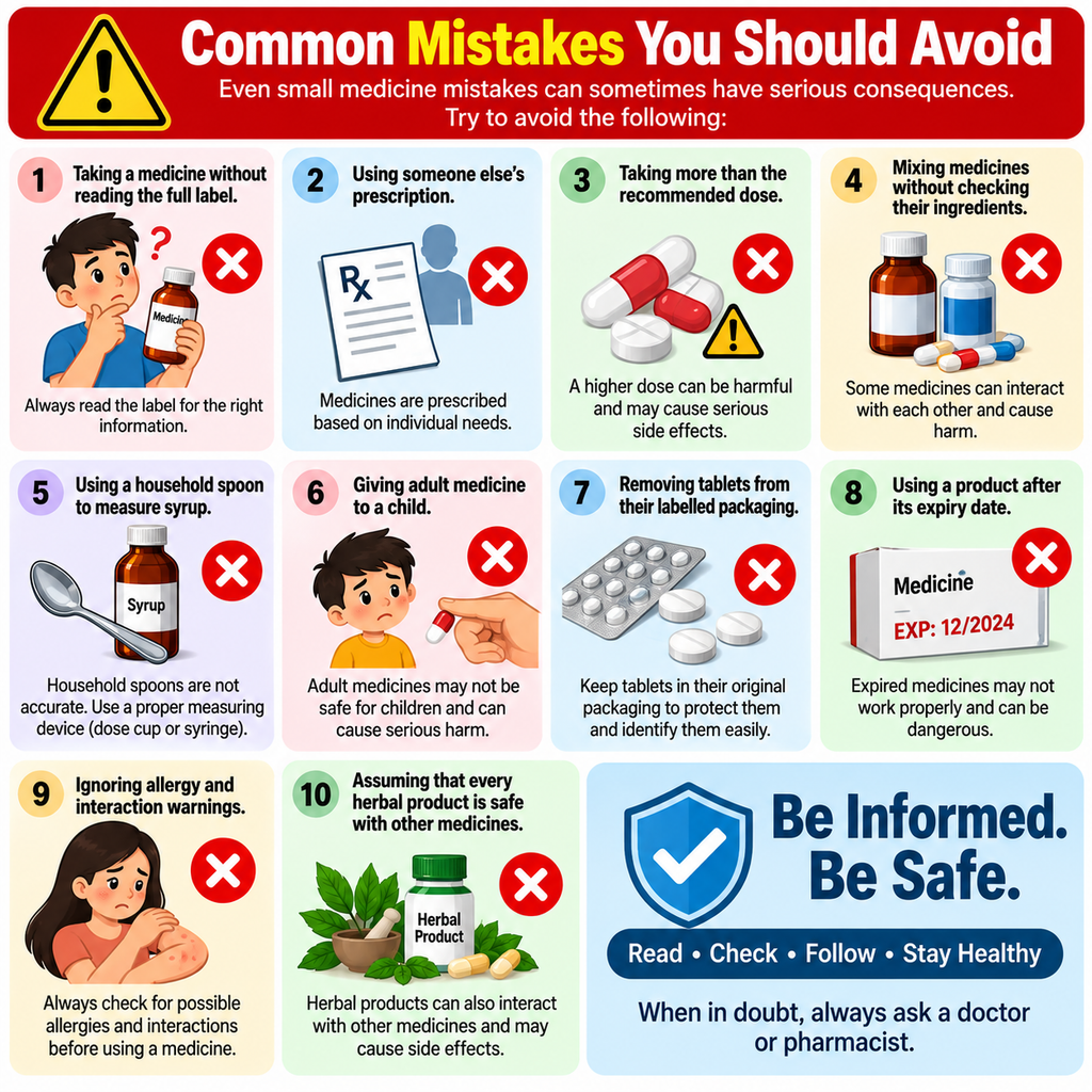 Common mistakes you should avoid 