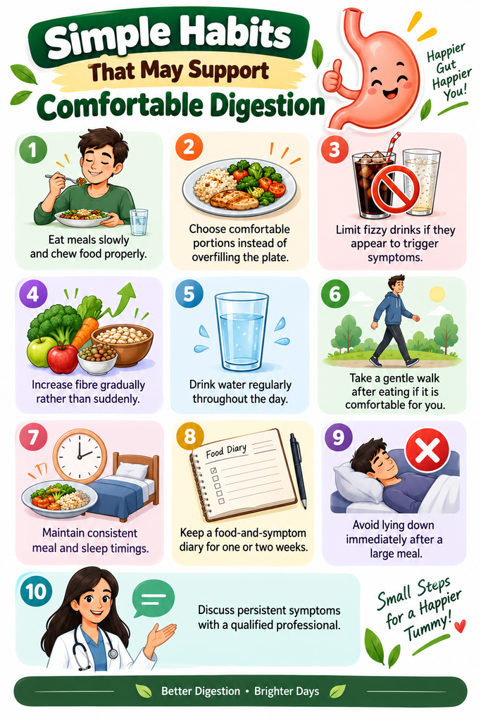 Simple Habits That May Support Comfortable Digestion